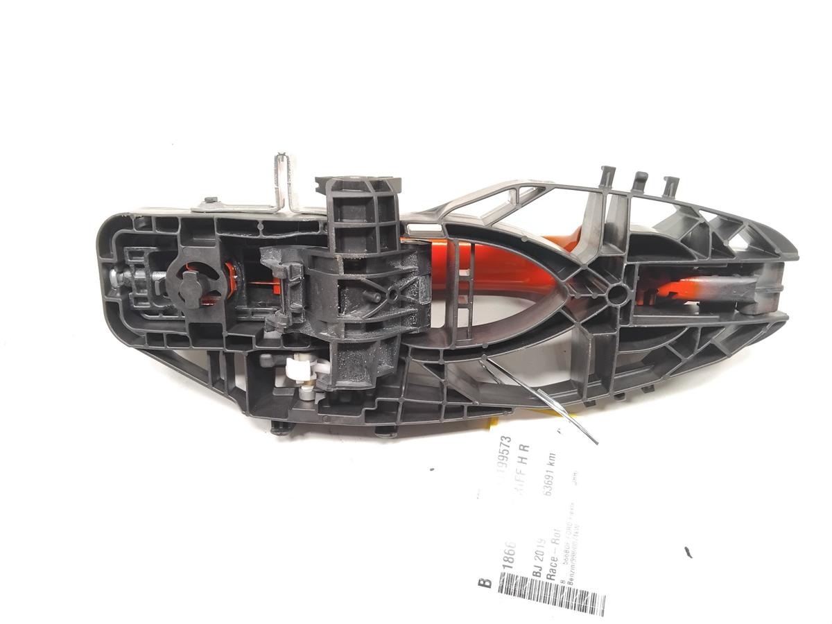 Ford Fiesta HJ original T&uuml;rgriff T&uuml;rau&szlig;engriff hinten rechts racerot Bj.2019
