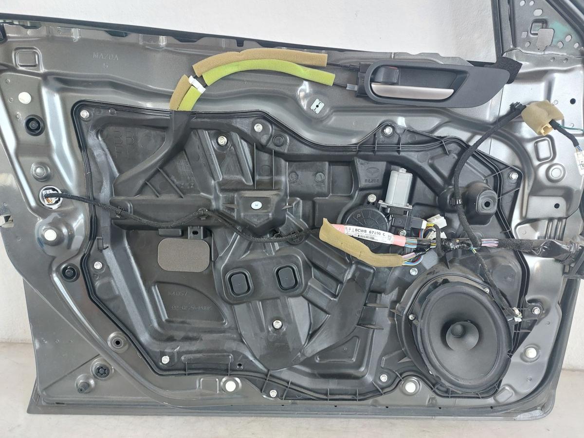 Mazda 3 BL T&uuml;r vorn links Fahrert&uuml;r im Rohbau graumet Farbcode unbekannt