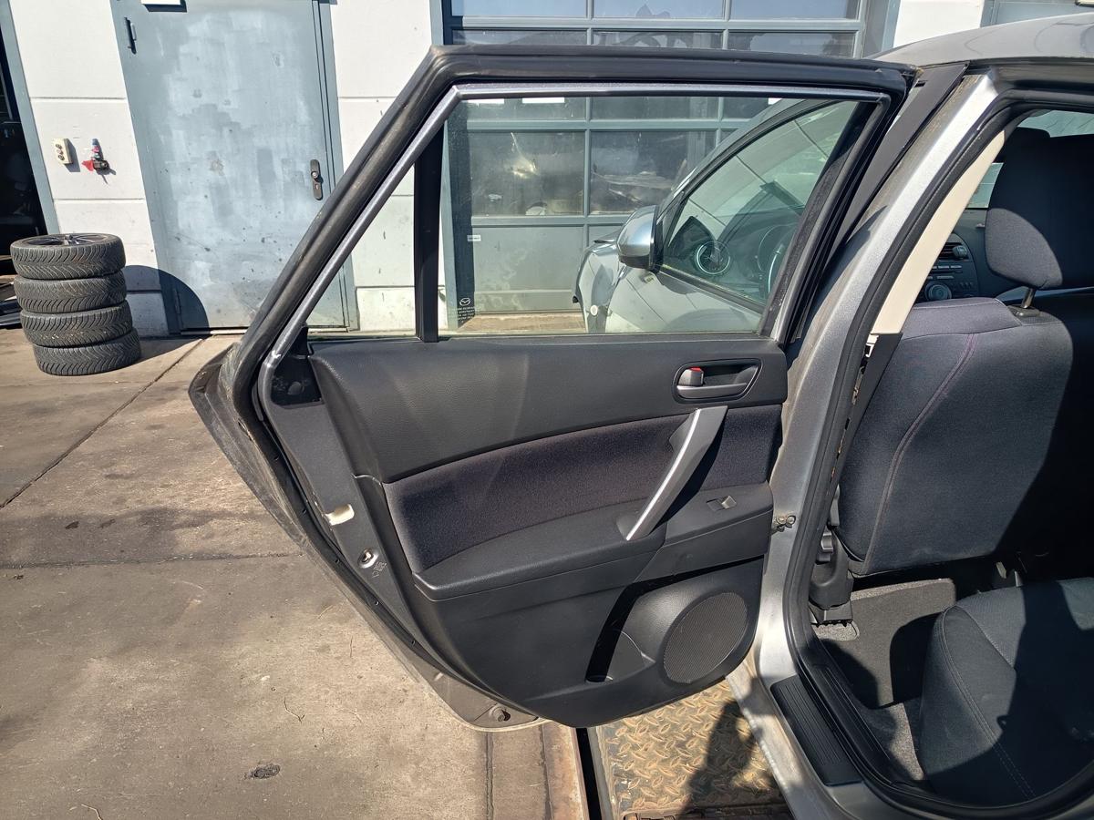 Mazda 3 BL original T&uuml;r hinten links 22V Satinsilber Baujahr 2010