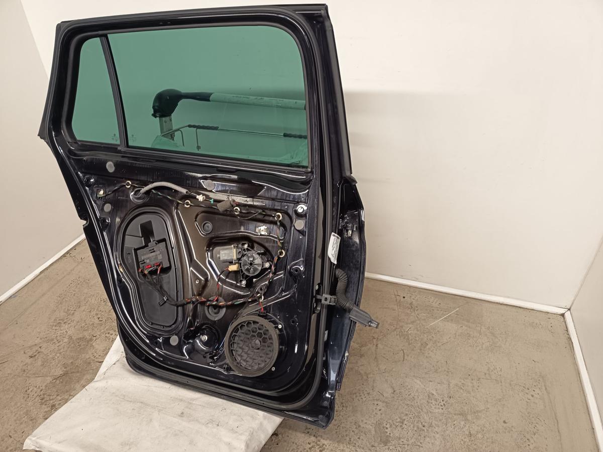 Skoda Superb 3V Kombi original Tür hinten links LF9R Black Magic Met Bj 2016