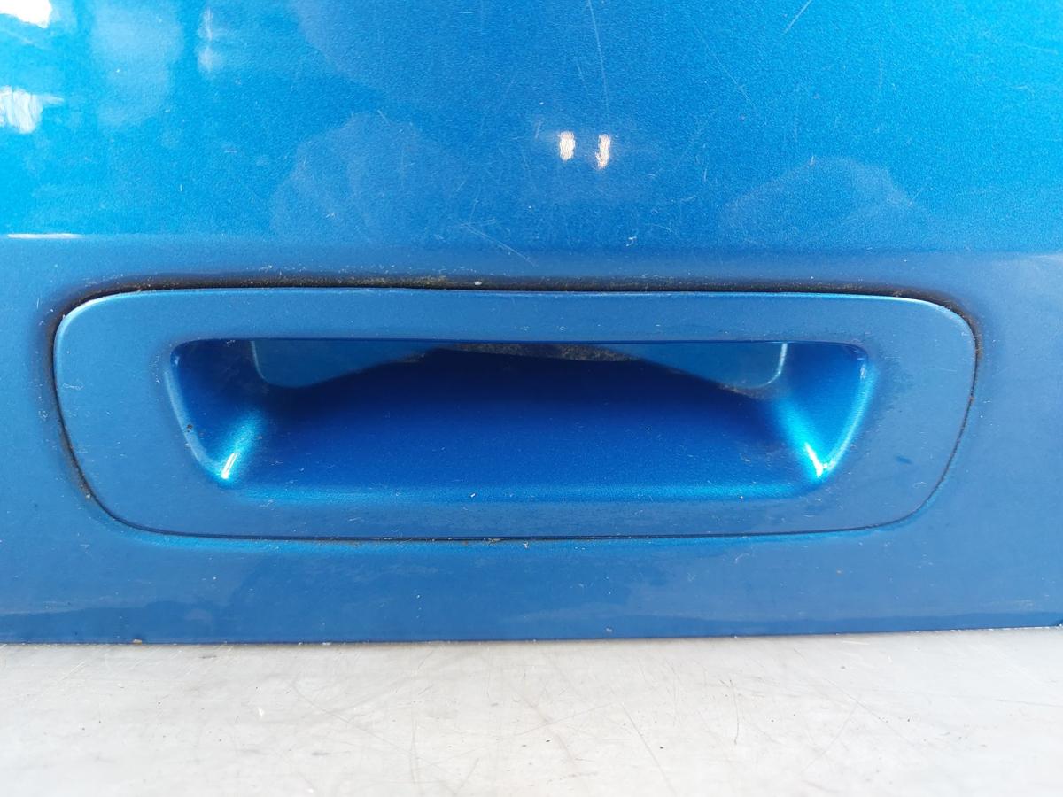 Suzuki Swift Typ MZ/ EZ Heckklappe mit Scheibe 3 t&uuml;rer ZCG Kashmir Blau
