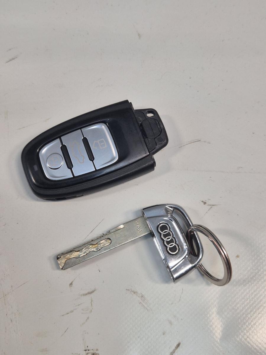 Audi A8 D4 4H original Z&uuml;ndschl&uuml;ssel Funkschl&uuml;ssel 4H0959754DD BJ2015