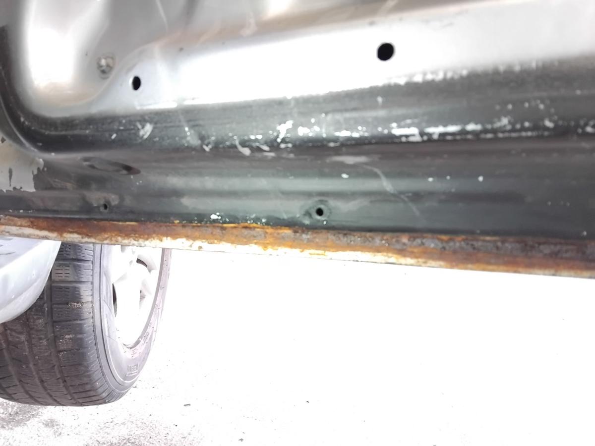 BMW X5 E53 T&uuml;r vorn rechts Beifahrert&uuml;r titansilbermetallic 354 Anrostung BJ2000