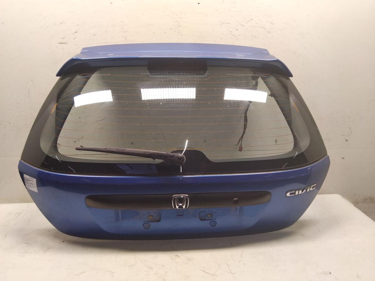 Honda Civic EP1 original Heckklappe blaumetallic mit Scheibe 3t&uuml;rig BJ2002