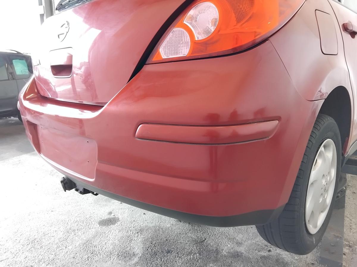 Nissan Tiida C11 original Sto&szlig;stange Sto&szlig;f&auml;nger hinten 5-t&uuml;rig Schr&auml;gheck BJ2009