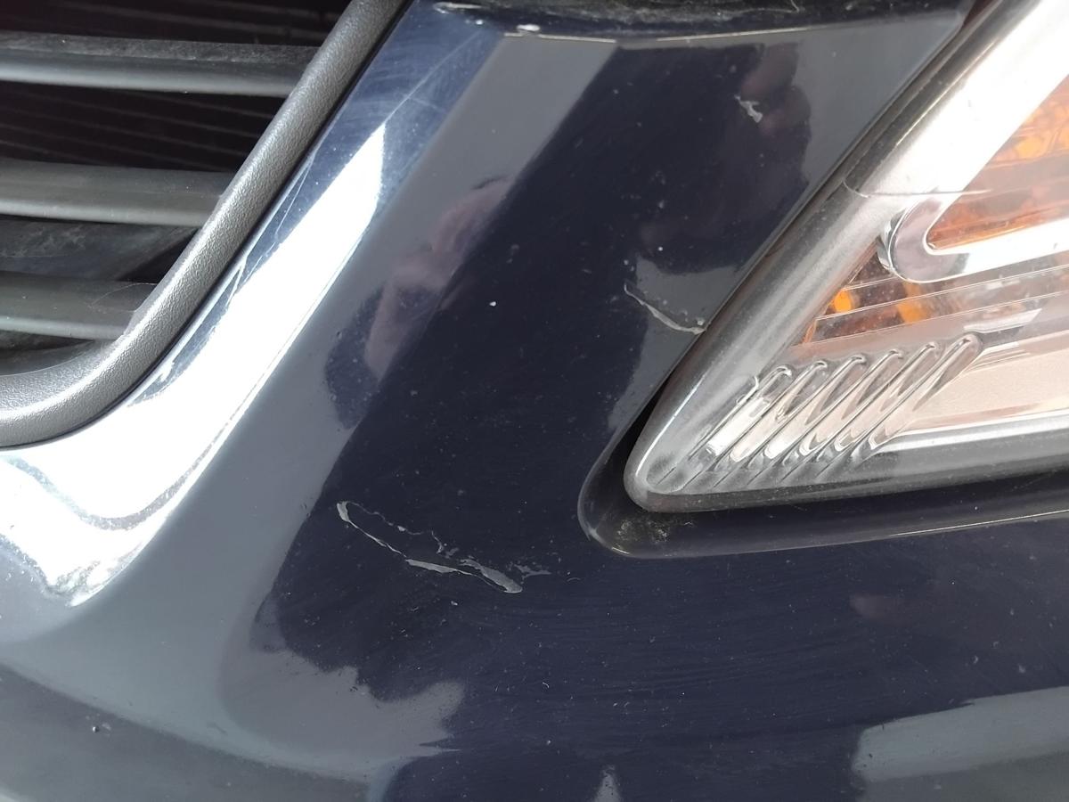 Ford Focus 2 DA3 original Sto&szlig;stange Stossf&auml;nger vorn Blazerblau Facelift BJ2010