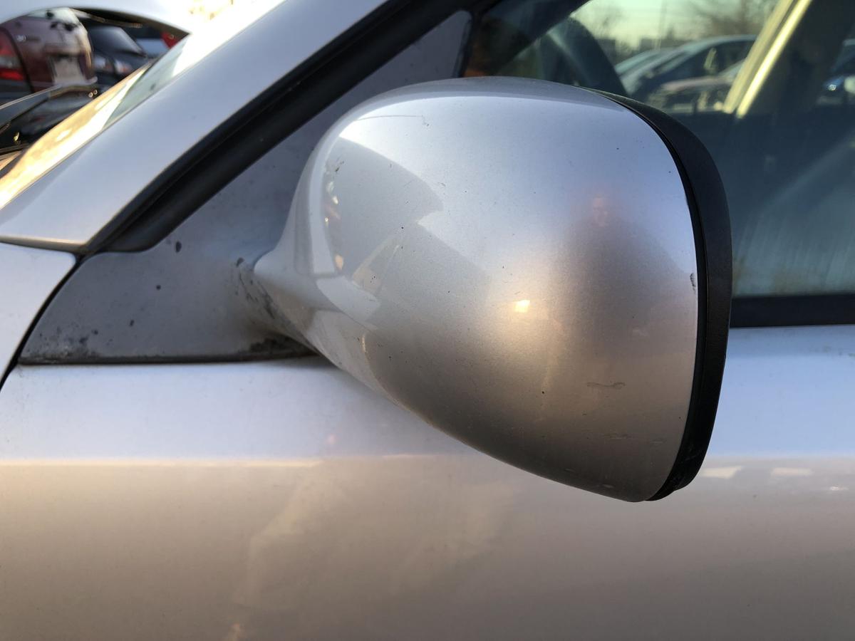Saab 9-3 Typ YS3F Aussenspiegel links elek Seitenspiegel silber R&uuml;ckspiegel