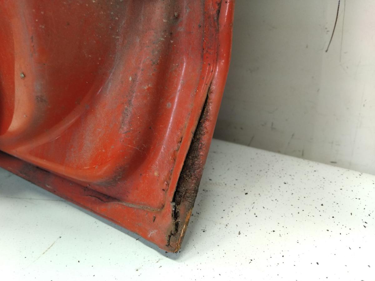 VW Polo 9N3 T&uuml;r vorn links Fahrert&uuml;r 5-t&uuml;rig LP3G Flashrot BJ2005