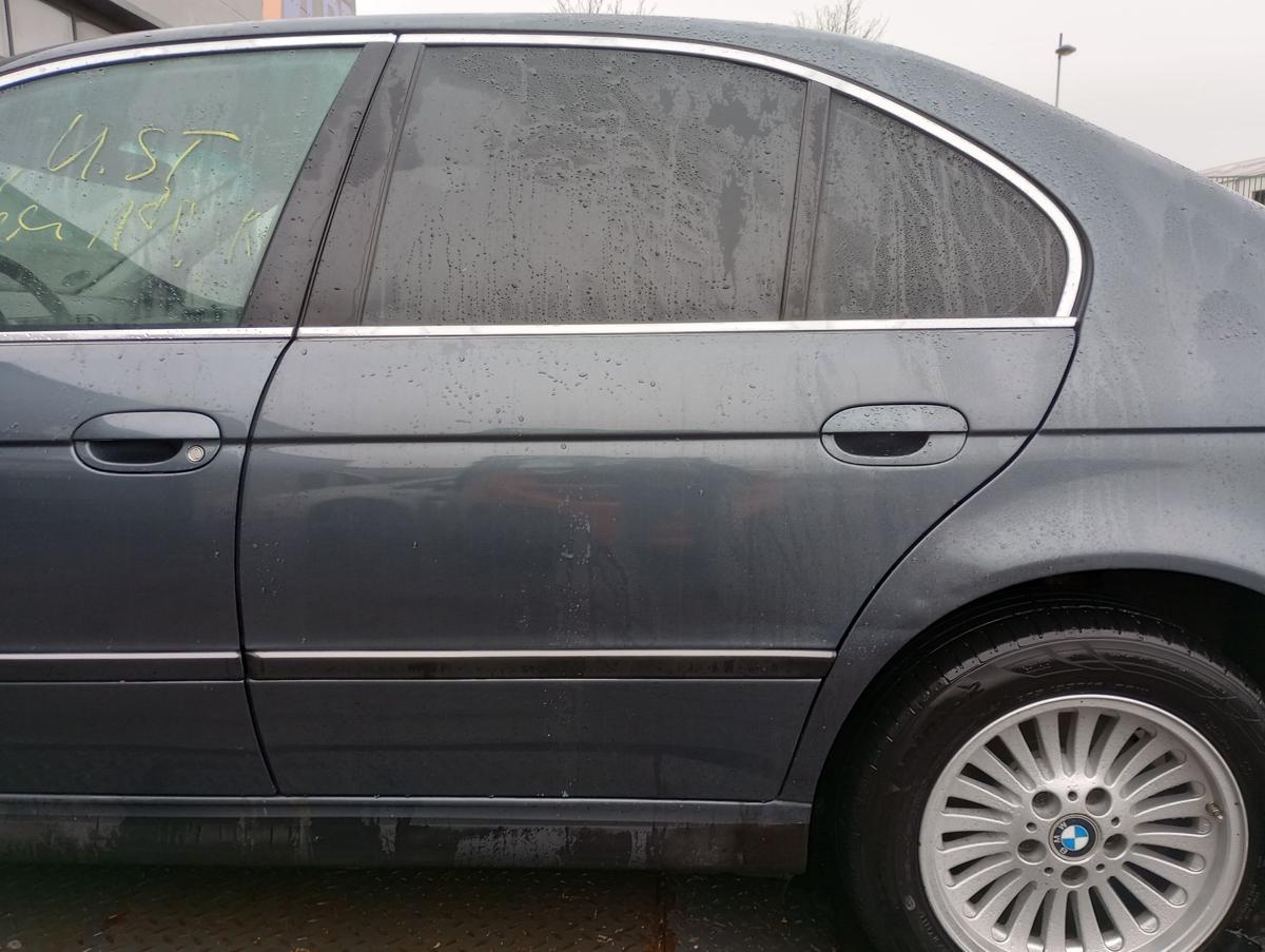 BMW 5er E39 Limo orig Tür hinten links Fahrerseite 397 Anthrazit bis 2000