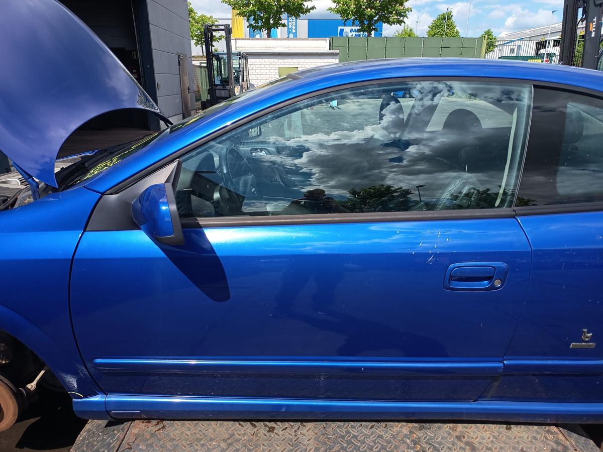 Opel Astra G Coupe original T&uuml;r links Fahrer 2KU Europablau Bj 2002