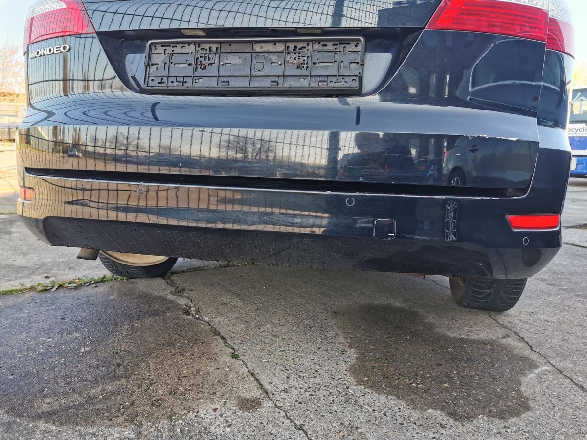Ford Mondeo BA7 Kombi Stossstange Stossf&auml;nger Bumper hinten PDC Panther Schwarz