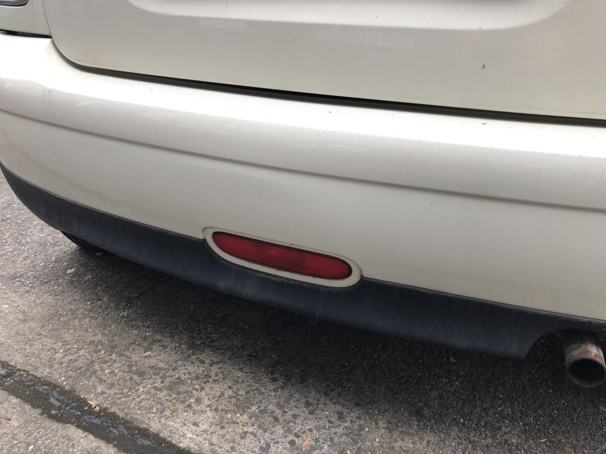 BMW Mini R56 Stoßfänger hinten Stoßstange Bumper ohne PDC Pepper White