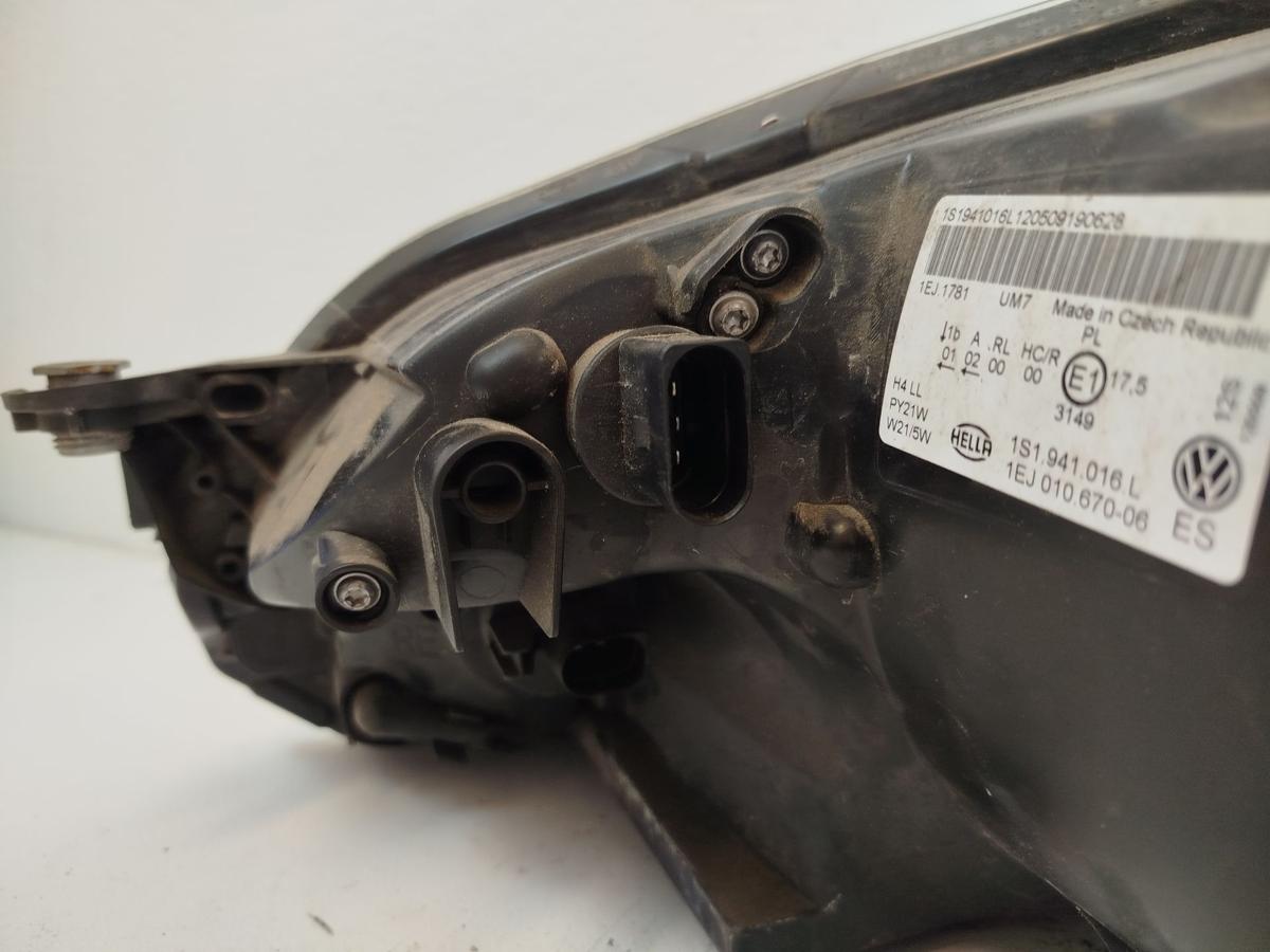 VW UP! AA Scheinwerfer vorn rechts Lampe Frontscheinwerfer Halogen bis 2016