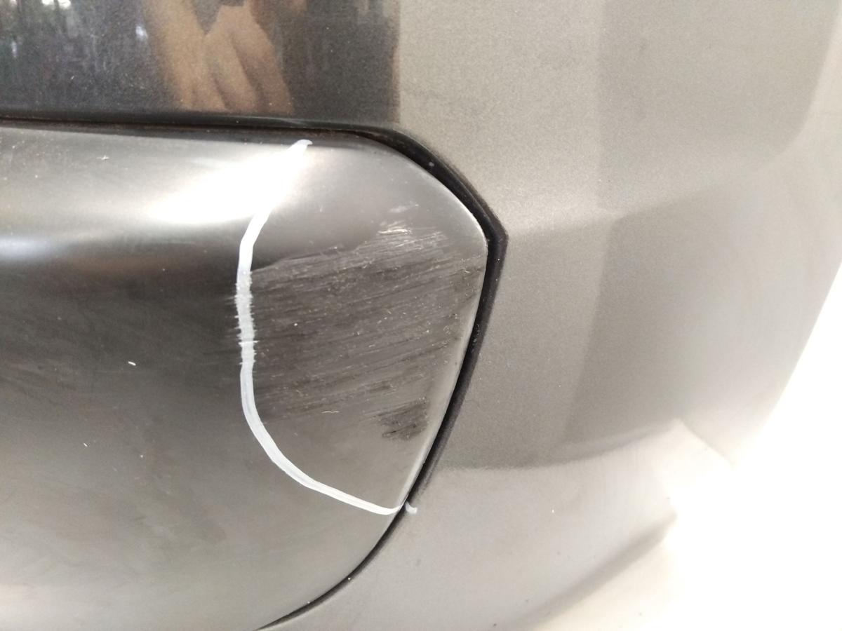 Peugeot 207 SW Kombi original Sto&szlig;f&auml;nger Sto&szlig;stange hinten dunkelgraumet Bj.2009