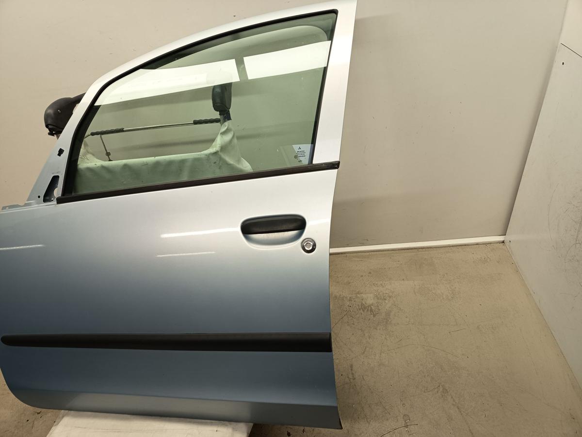 Mitsubishi Colt VI Z30 original Tür vorn links Fahrer T42 Aquablau Bj 2005