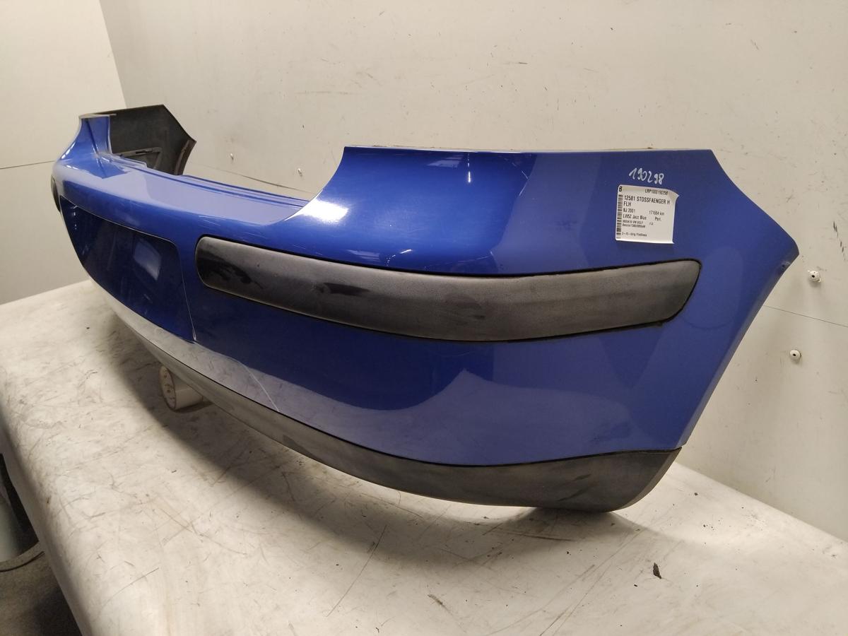 VW Golf 4 1J original Sto&szlig;stange Sto&szlig;f&auml;nger hinten LW5Z Jazz Blue Flie&szlig;heck BJ01