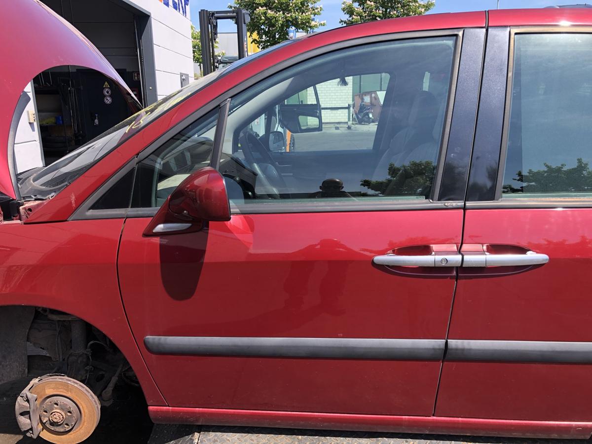 Peugeot 807 original Tür vorn links Fahrer KKQ Tiefrot Bj 2004