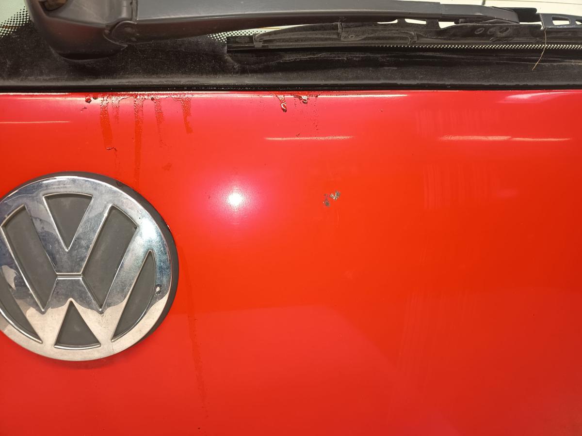 VW Golf IV orig Heckklappe mit Scheibe LP3G Flashrot Bj 1999