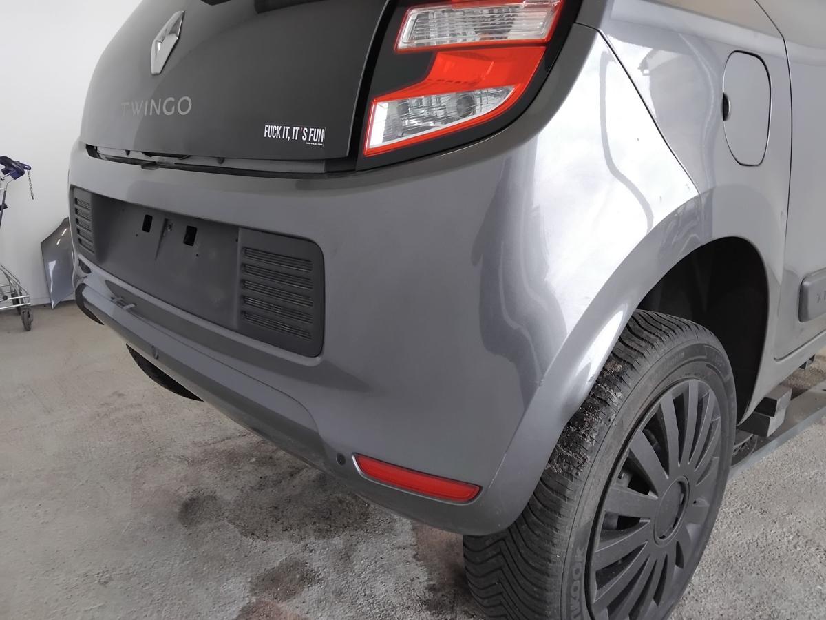 Renault Twingo 3 orig Sto&szlig;stange Sto&szlig;f&auml;nger hinten PDC TEKPE Gris Lunaire BJ2018
