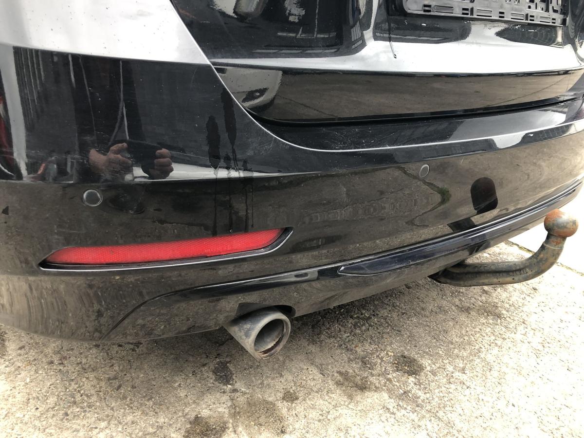 BMW 3er F31 Sportline Sto&szlig;f&auml;nger hinten Hecksch&uuml;rze PDC Touring 668 SCHWARZ II