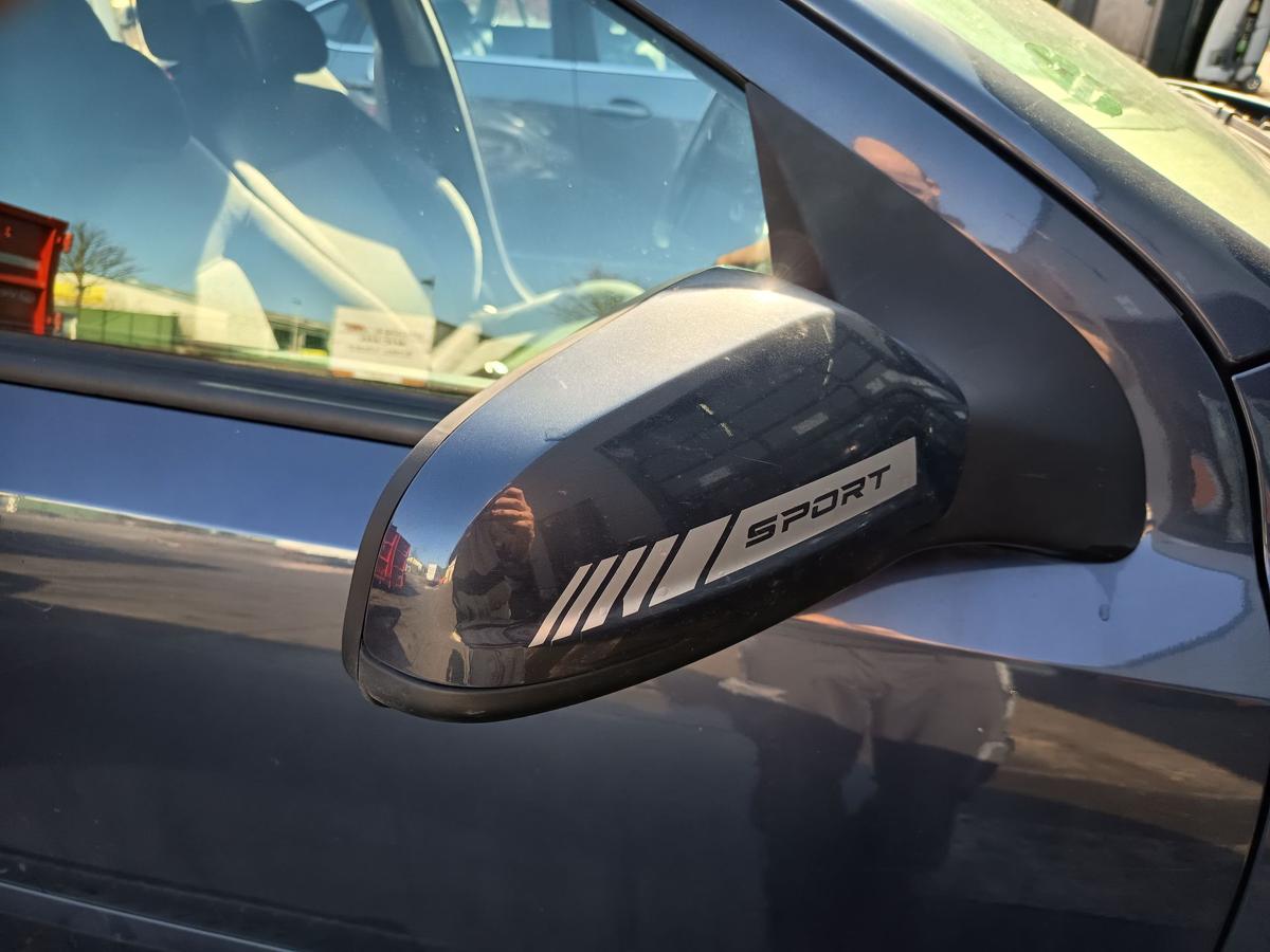 Opel Astra H original Aussenspiegel rechts elektrisch Z168 Metroblau Bj 2006
