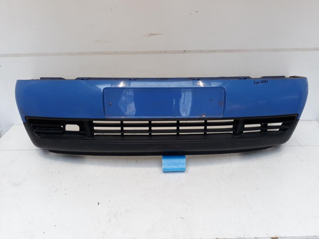 VW Lupo 6X BJ 1999 Stoßstange vorn Stoßfänger Blau