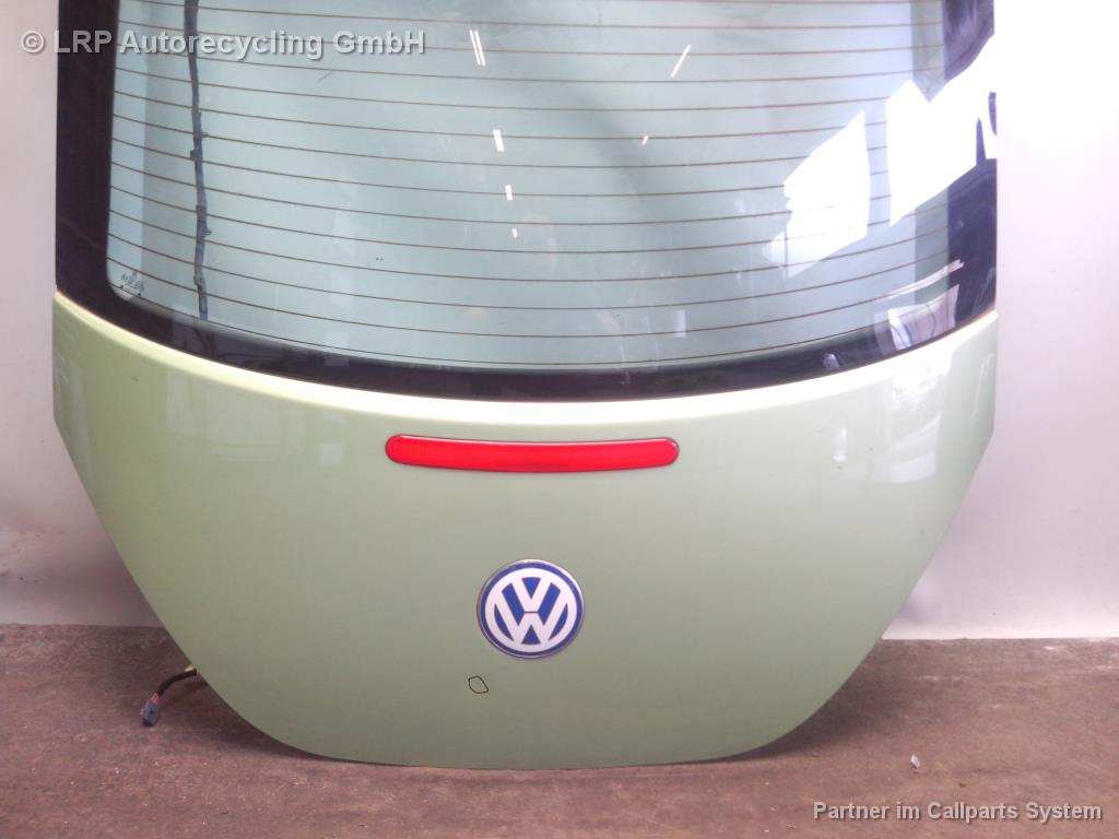 VW New Beetle BJ2002 Heckklappe Klappe hinten Heckscheibe LG6V grün