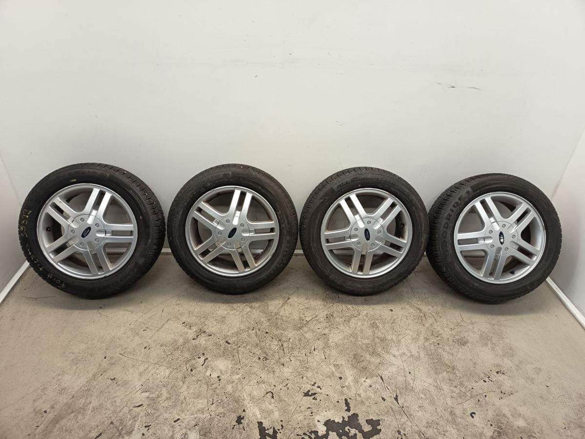 Ford Focus MK1 Satz Alufelgen mit Allwetterreifen 195/55R15 89V Goodride DOT 25