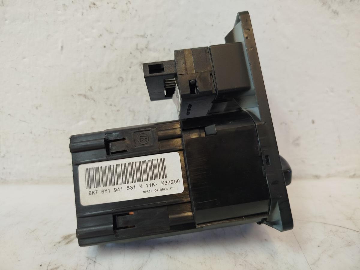 Skoda Fabia 6Y Lichtschalter Schalter Beleuchtung OEM ohne Nebel ohne Dimmer