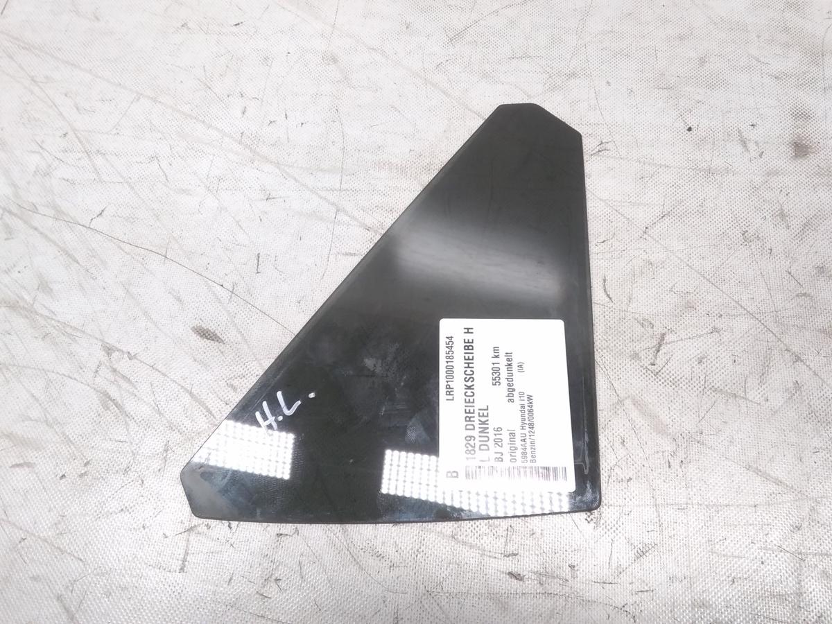 Hyundai i10 II Typ IA original Dreieckscheibe hinten links abgedunkelt Bj.2016