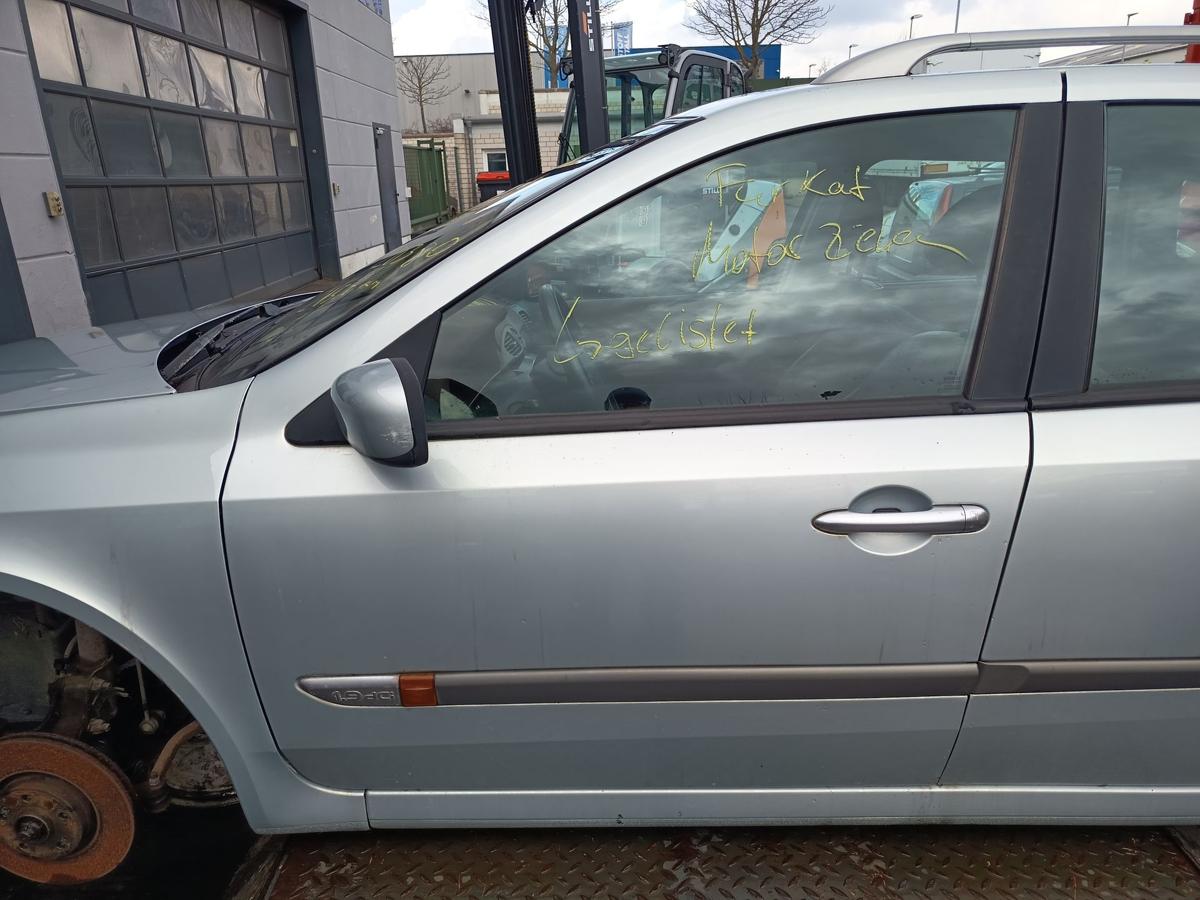 Renault Laguna II original T&uuml;r vorn links Fahrer B64 Granitsilber Bj 2001