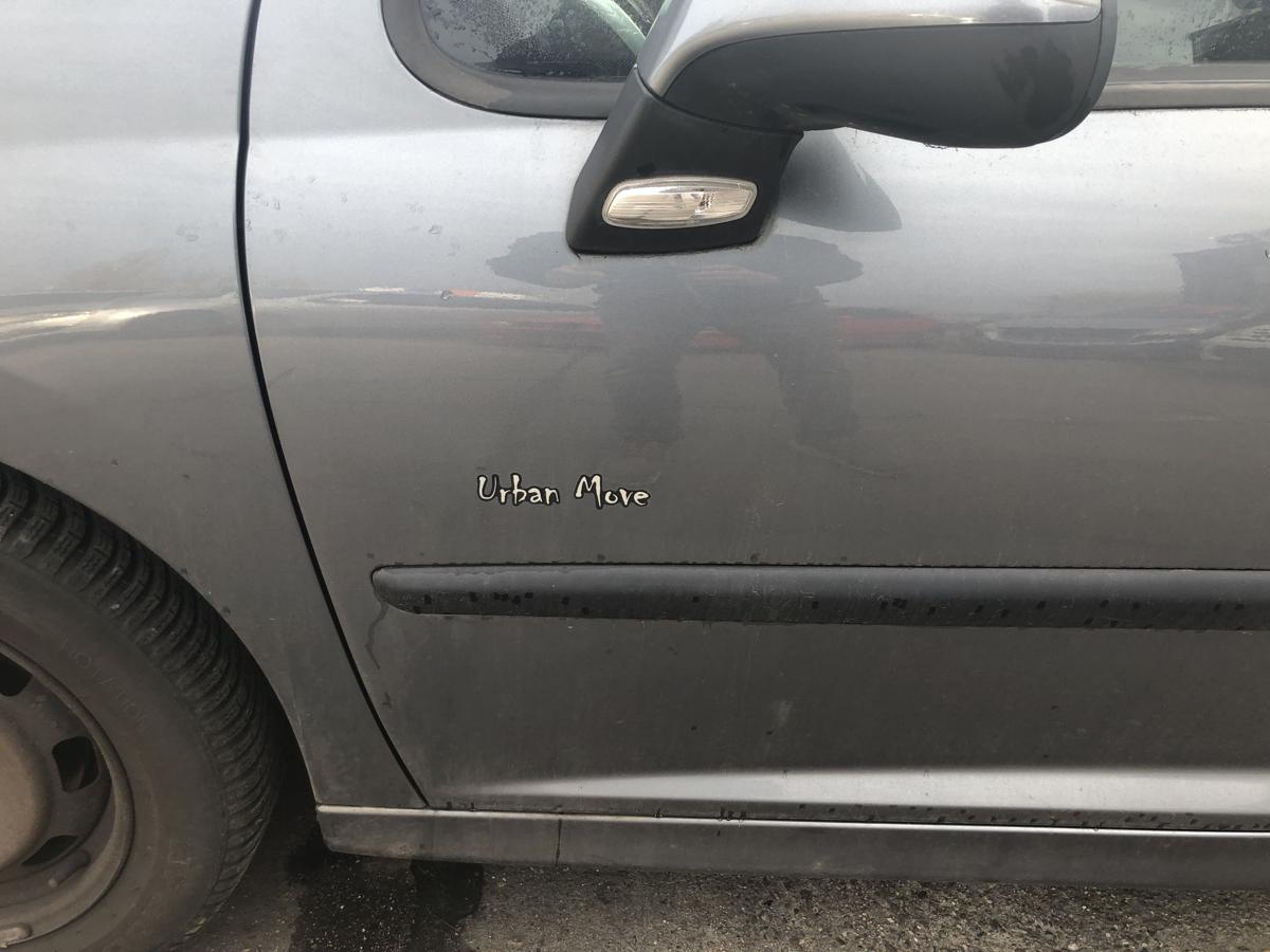 Peugeot 207 SW Typ WE T&uuml;r vorn links Fahrert&uuml;r im Rohbau KTH Thorium Grau