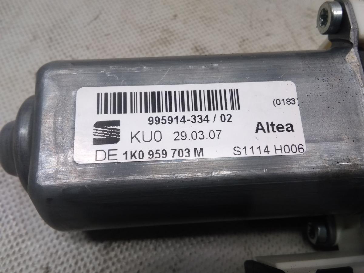 Seat Altea XL 5P original Fensterhebermotor hinten links mit Türsteuergerät Bj.2007