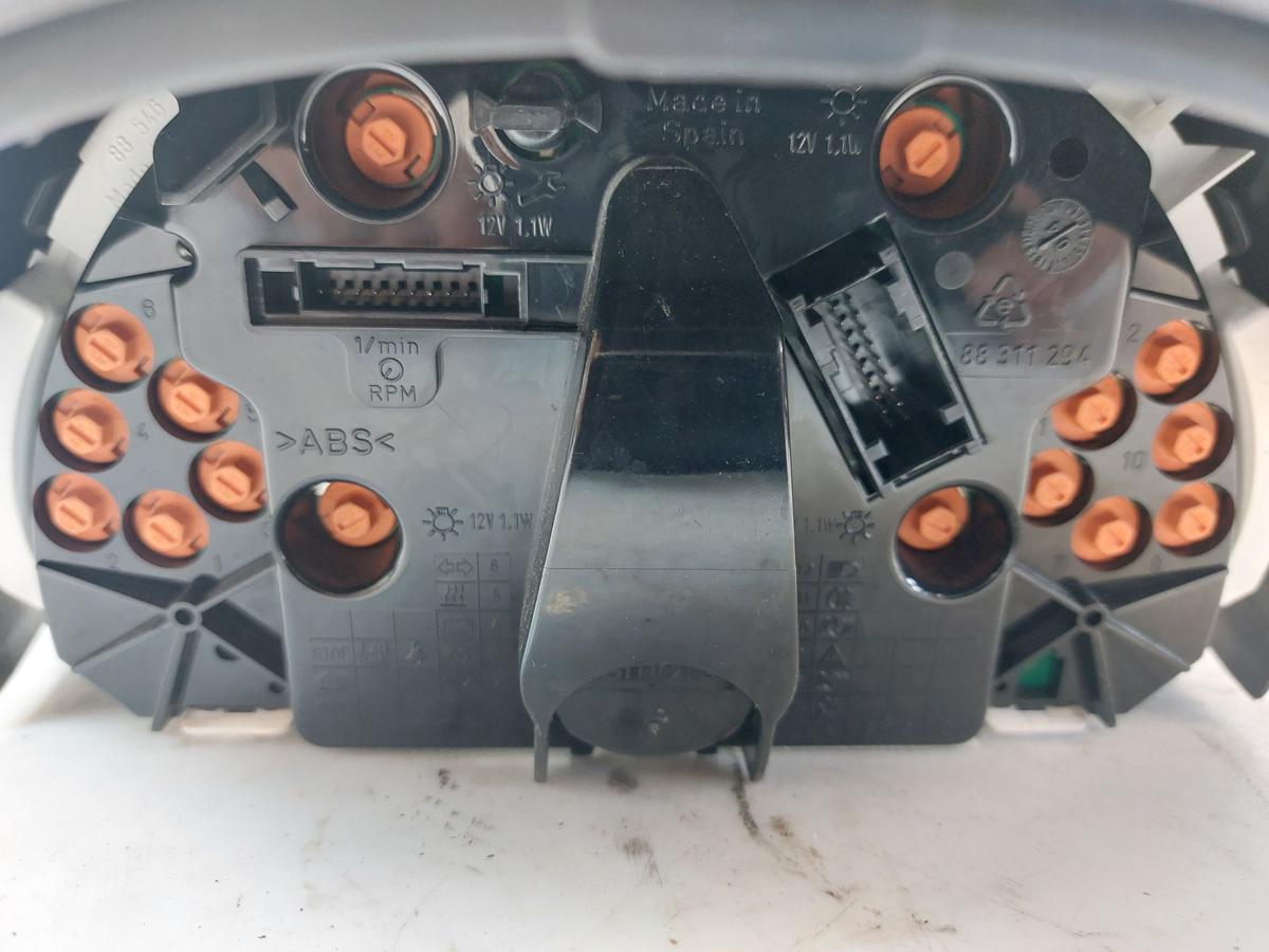 Smart 450 Cabrio Kombiinstrument Tacho mit Verkleidung