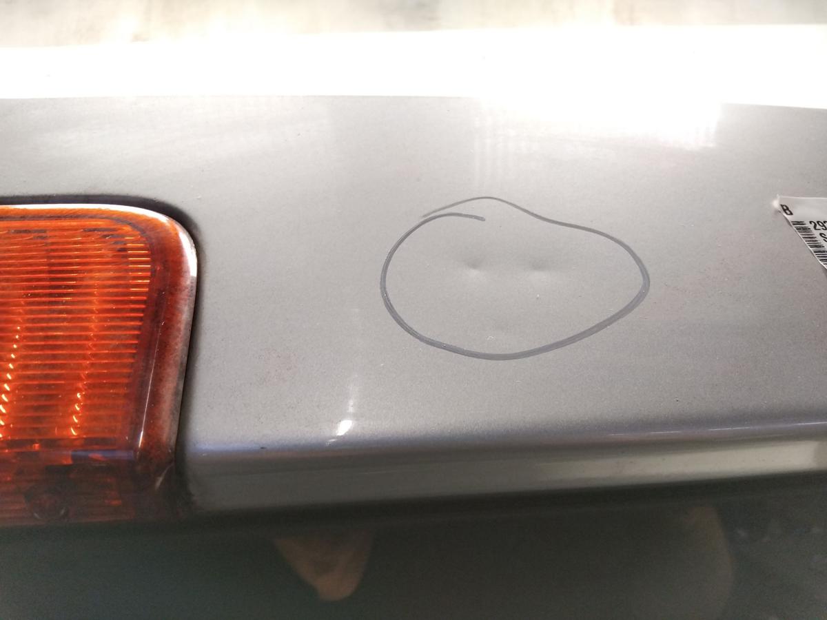 Peugeot 207 SW Kombi Heckklappe silber EZR aluminiumgrau mit Heckscheibe Bj.2007