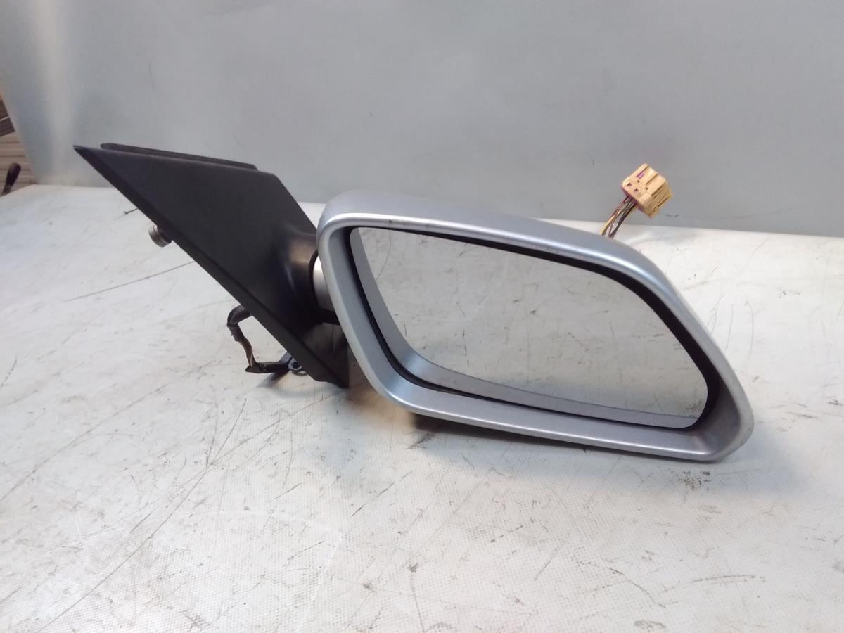 VW Polo 9N3 orig Au&szlig;enspiegel rechts elektrisch&beheizt 7pol BJ2007 LA7W reflexsilber