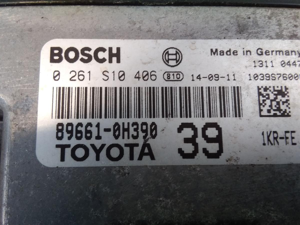 Citroen C1 II original Steuerger&auml;t Motor 896610H390 0261S10406 BOSCH BJ2014