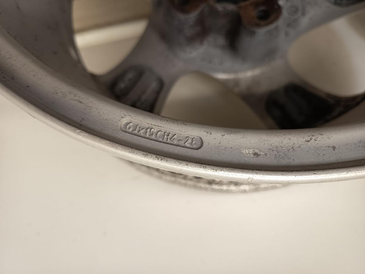 Peugeot 206cc original Satz Alufelgen 6x15 ET28 Bj 2006