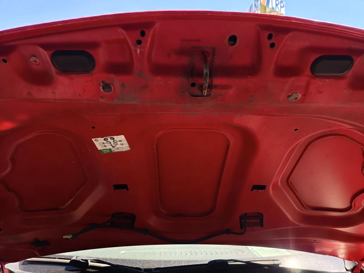 Dacia Sandero original Motorhaube 21D Feuerrot Baujahr 2009