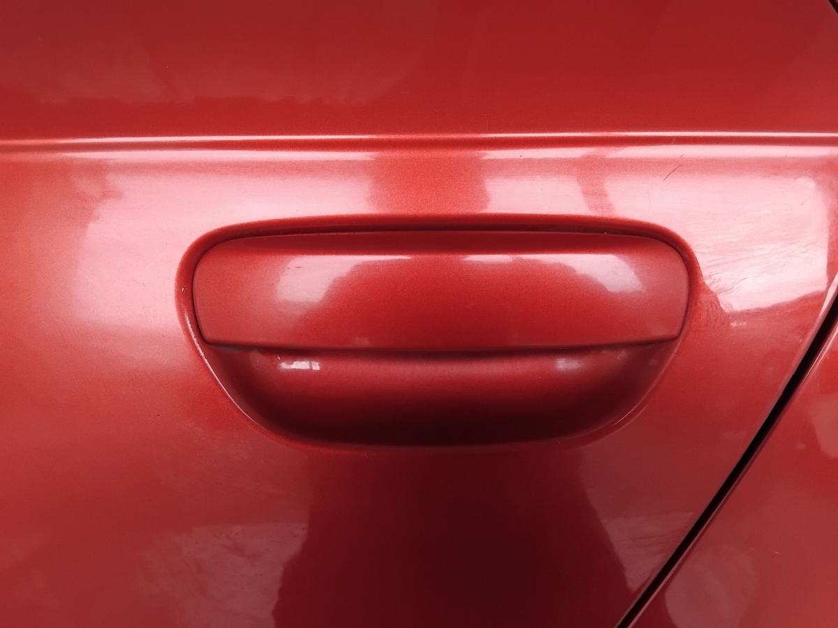 Audi A3 8P Sportback T&uuml;r hinten links granatrotmetallic LZ3F BJ2007