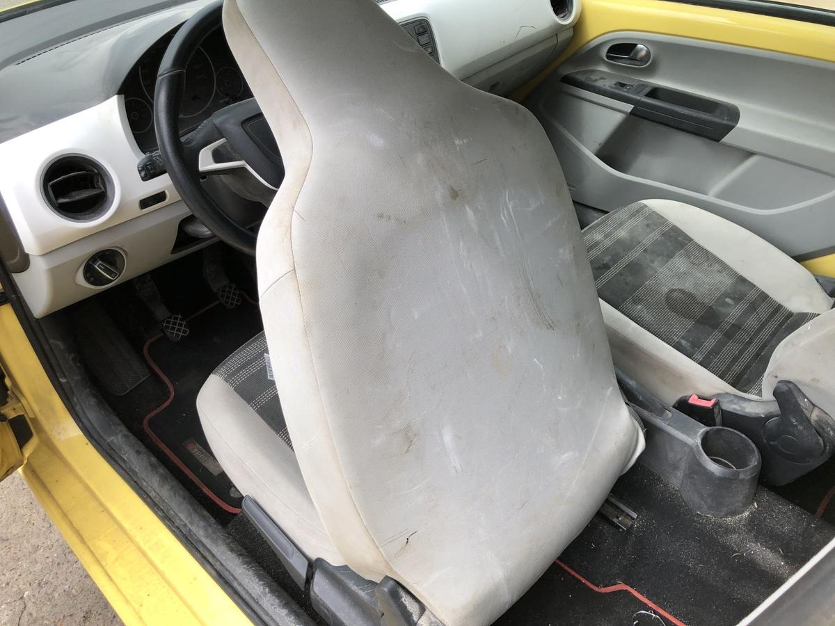Seat Mii Typ AA Sitz vorn links Fahrersitz Stoff ohne Heizung 3 t&uuml;rer