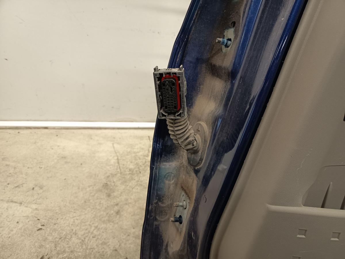 Renault Megane II Kombi original T&uuml;r hinten rechts TEF43 Blau Bj 2004