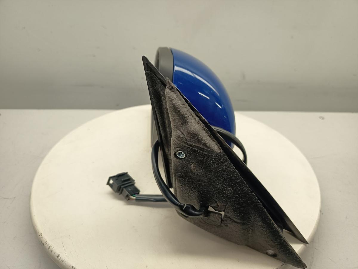 Skoda Fabia II 5J original Aussenspiegel links elektrisch F5K Dynamic Blue Bj 08