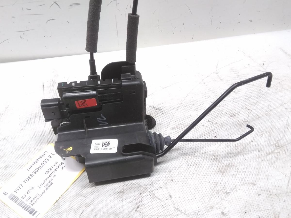 Hyundai i10 II Typ IA original T&uuml;rschlo&szlig; vorn links mit ZV Bj.2016