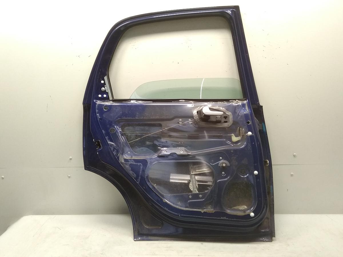 Opel Corsa C Tür hinten links Ultrablau metallic BJ2002