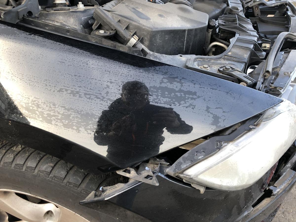 BMW 1er E87 LCI ab07 Kotflügel vorne rechts Beifahrer 475 Blacksapphire Fender