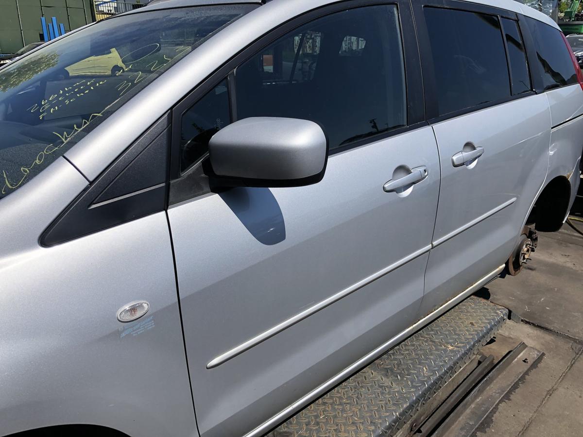 Mazda 5 original Tür vorn links Fahrer 22V Satinsilber Bj 2006