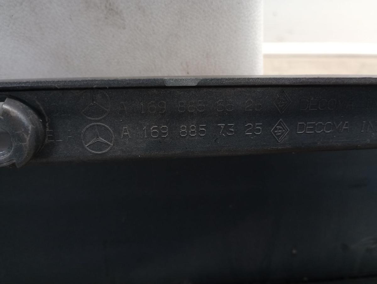 Mercedes W169 original Sto&szlig;stange F&auml;nger hinten/Heck 787 Mountaingrau Bj 2009