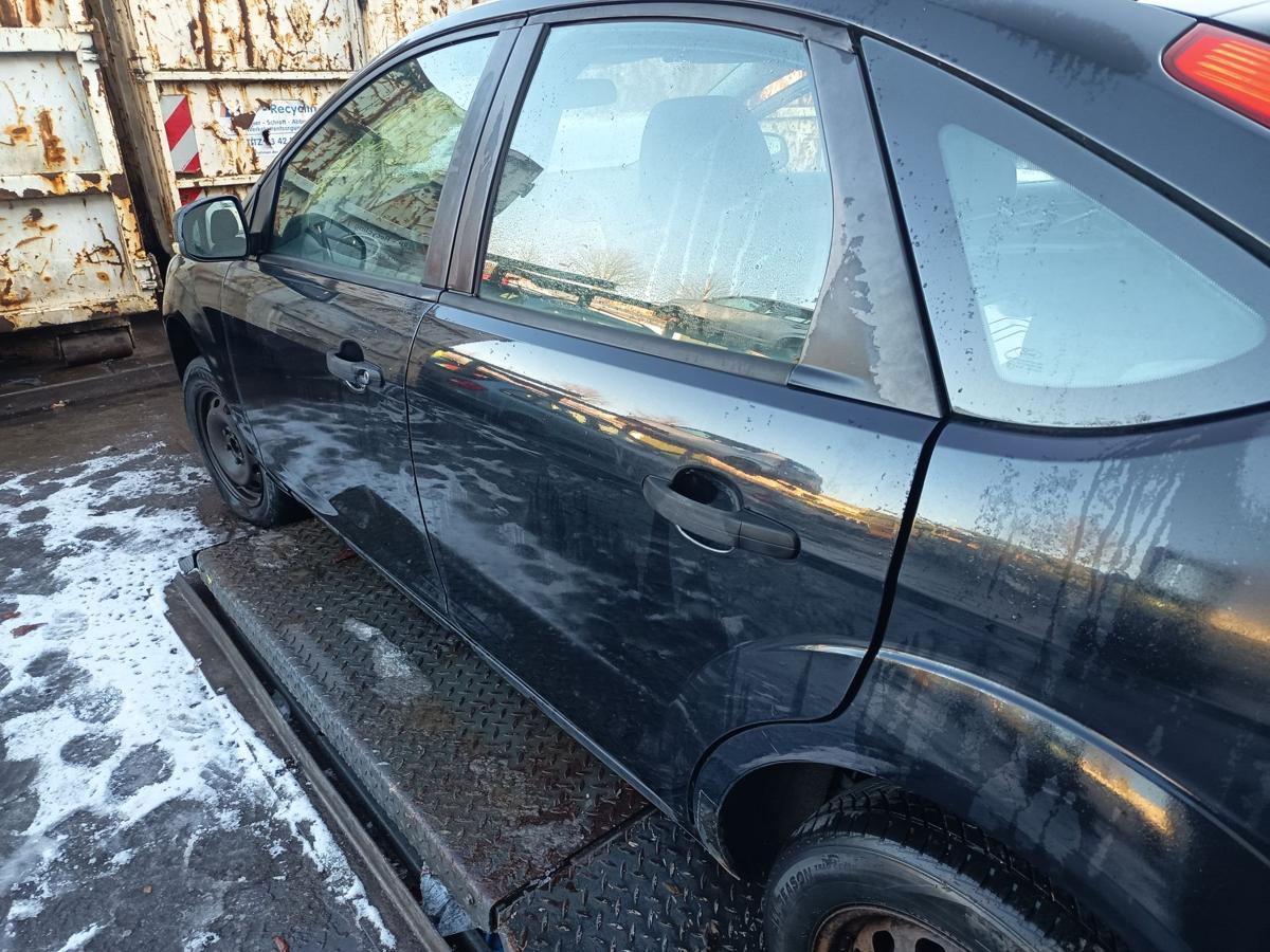 Ford Focus II original T&uuml;r hinten links Fond Pantherschwarz Bj 2008
