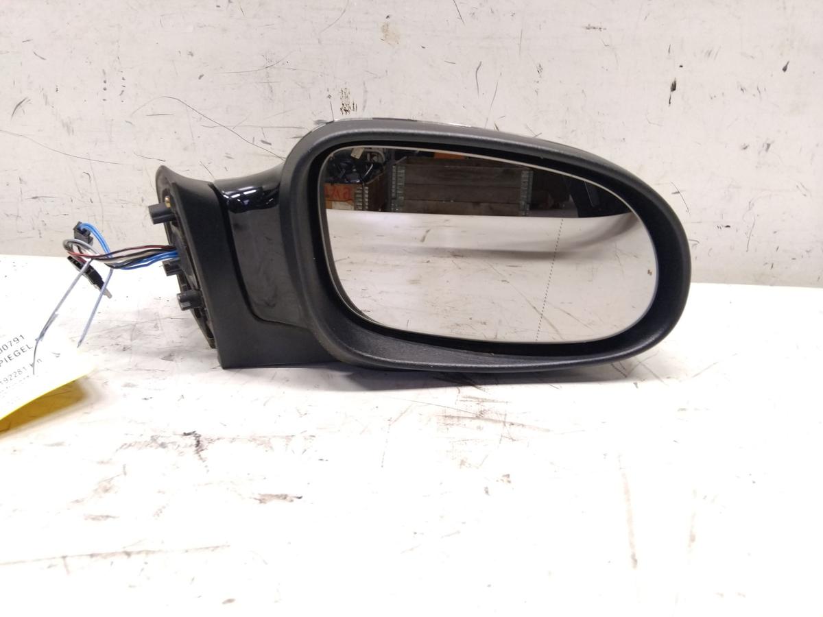 Mercedes A-Klasse W168 original Au&szlig;enspiegel rechts mit Blinker BJ2003 696 Nachtschwarz